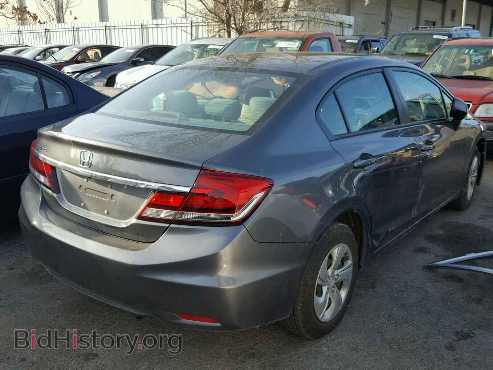 2013 HONDA CIVIC - VIN: 19XFB2E59DE064488 - Фото 4