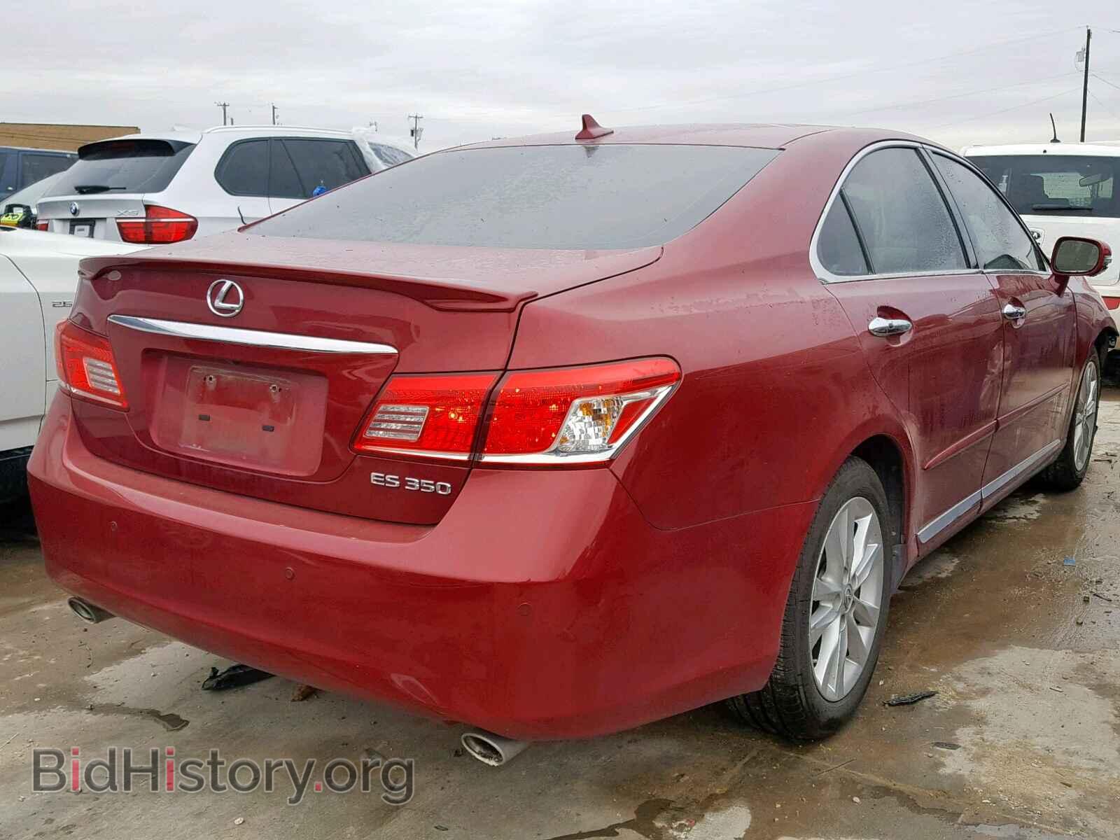 2011 LEXUS ES350 - VIN: JTHBK1EG7B2450779 - Фото 4
