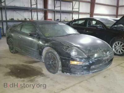 2001 Mitsubishi ECLIPSE Eclipse GS, черный — VIN 4A3AC44G01E080153, Copart