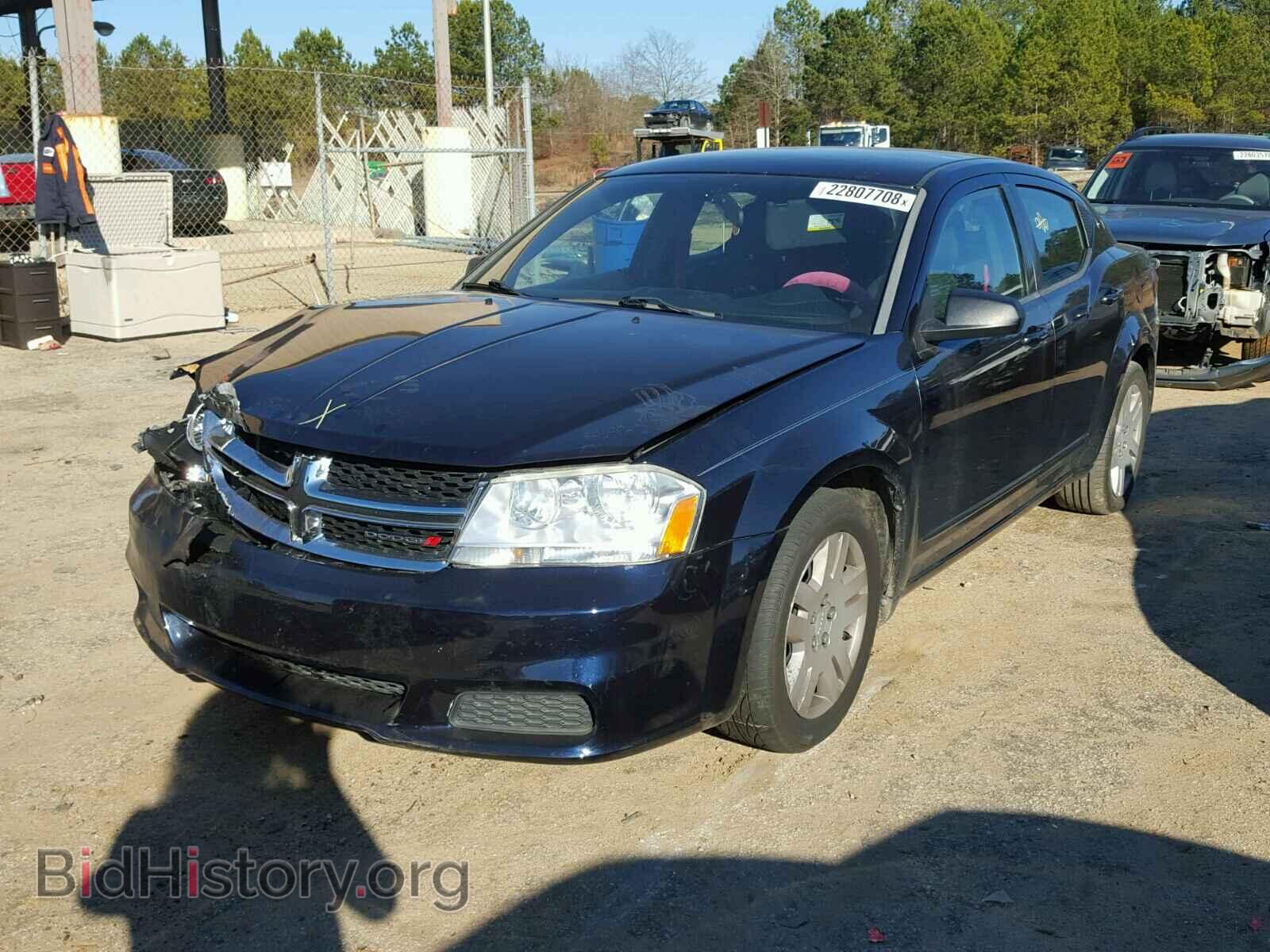 2011 DODGE AVENGER - VIN: 1B3BD4FB0BN541084 - Фото 2