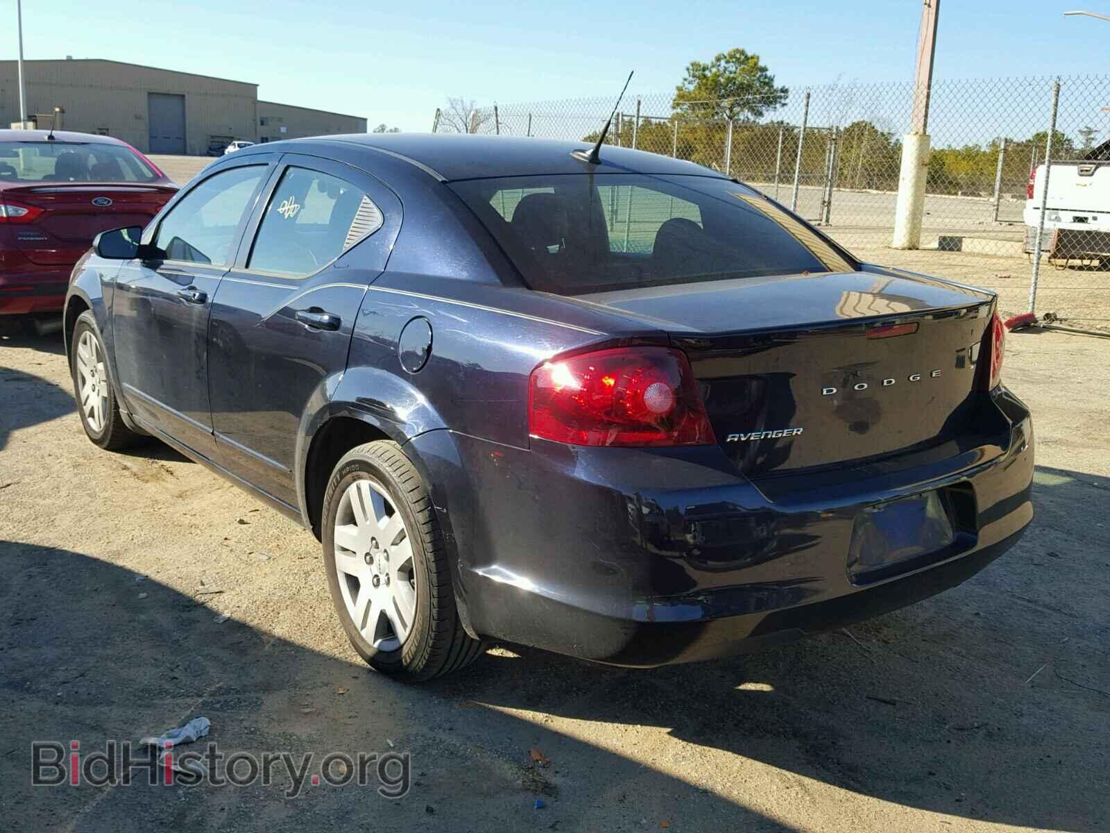 2011 DODGE AVENGER - VIN: 1B3BD4FB0BN541084 - Фото 3