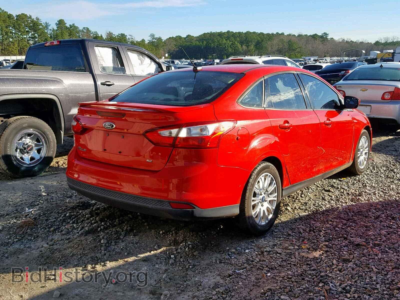2012 FORD FOCUS SE - VIN: 1FAHP3F2XCL204824 - Фото 4