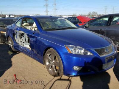 2010 Lexus IS350 IS 350, синий — VIN JTHFE2C22A2501030, Copart