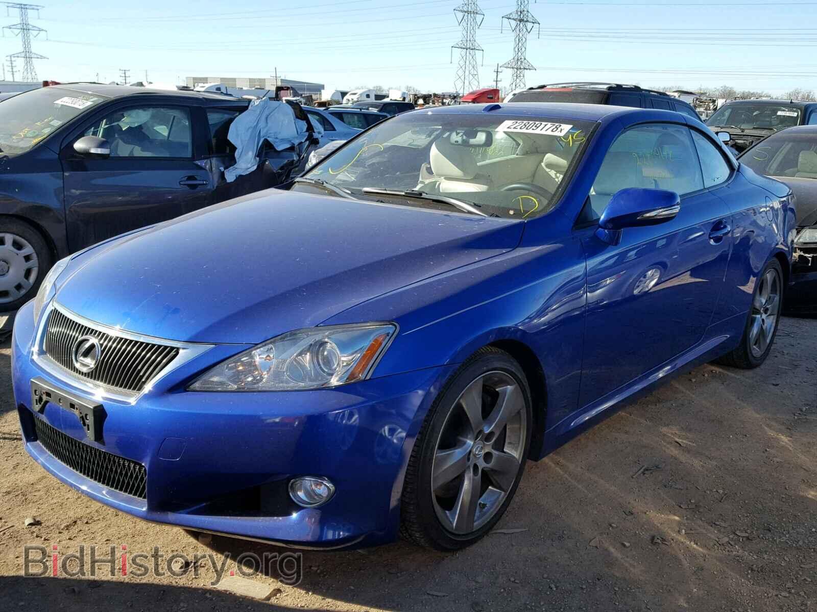 2010 LEXUS IS350 - VIN: JTHFE2C22A2501030 - Фото 2