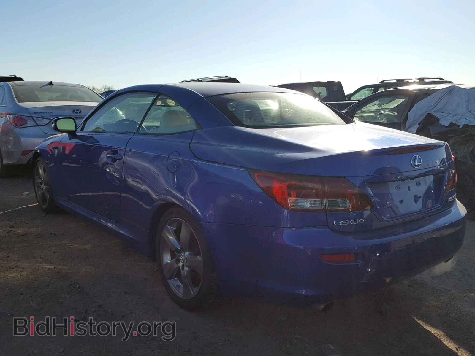 2010 LEXUS IS350 - VIN: JTHFE2C22A2501030 - Фото 3