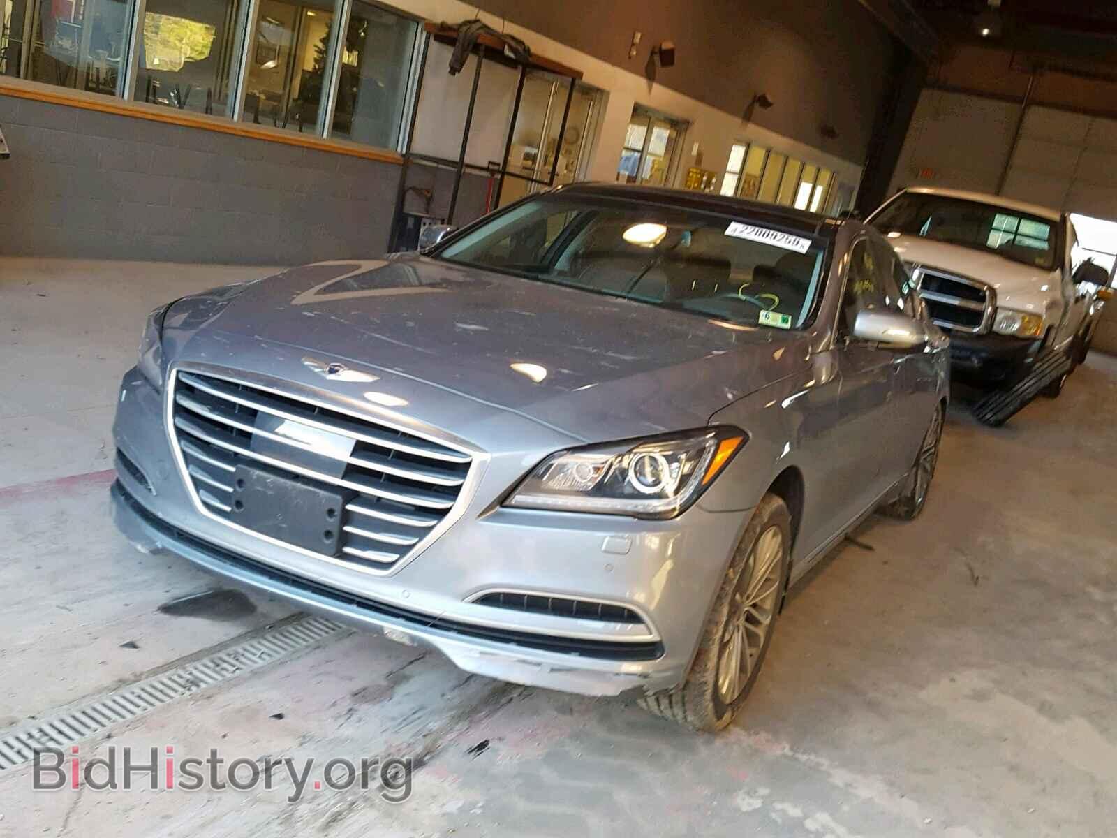 2015 HYUNDAI GENESIS - VIN: KMHGN4JEXFU060642 - Фото 2