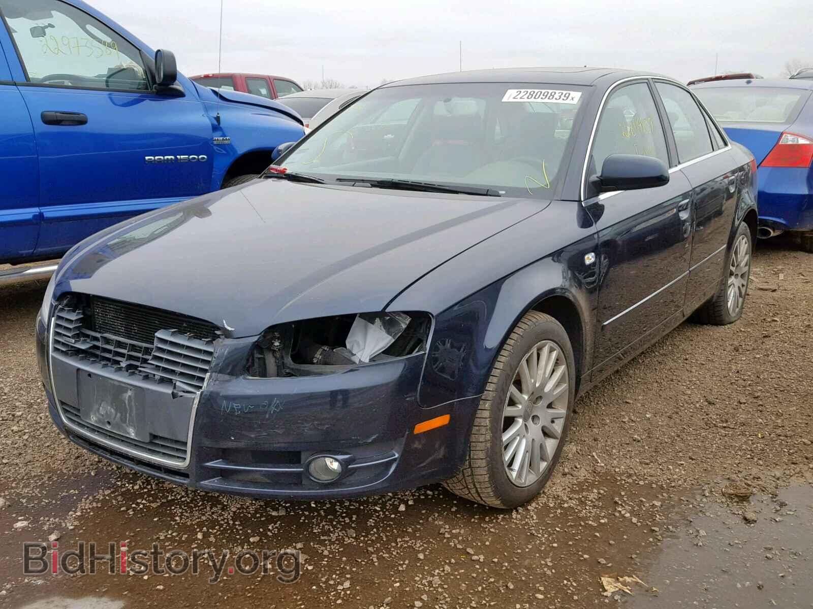 2007 AUDI A4 - VIN: WAUDF78E67A032042 - Фото 2