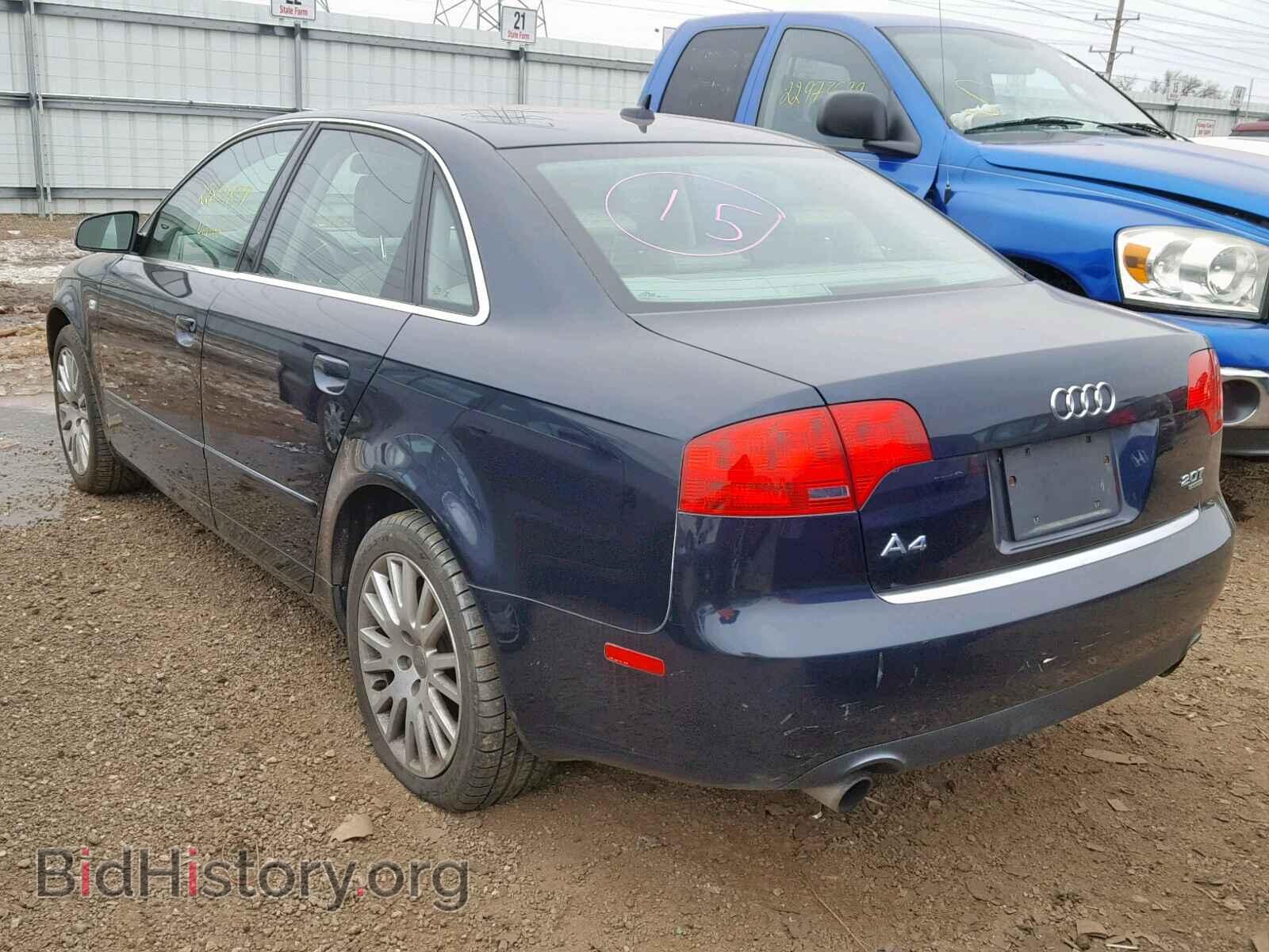 2007 AUDI A4 - VIN: WAUDF78E67A032042 - Фото 3