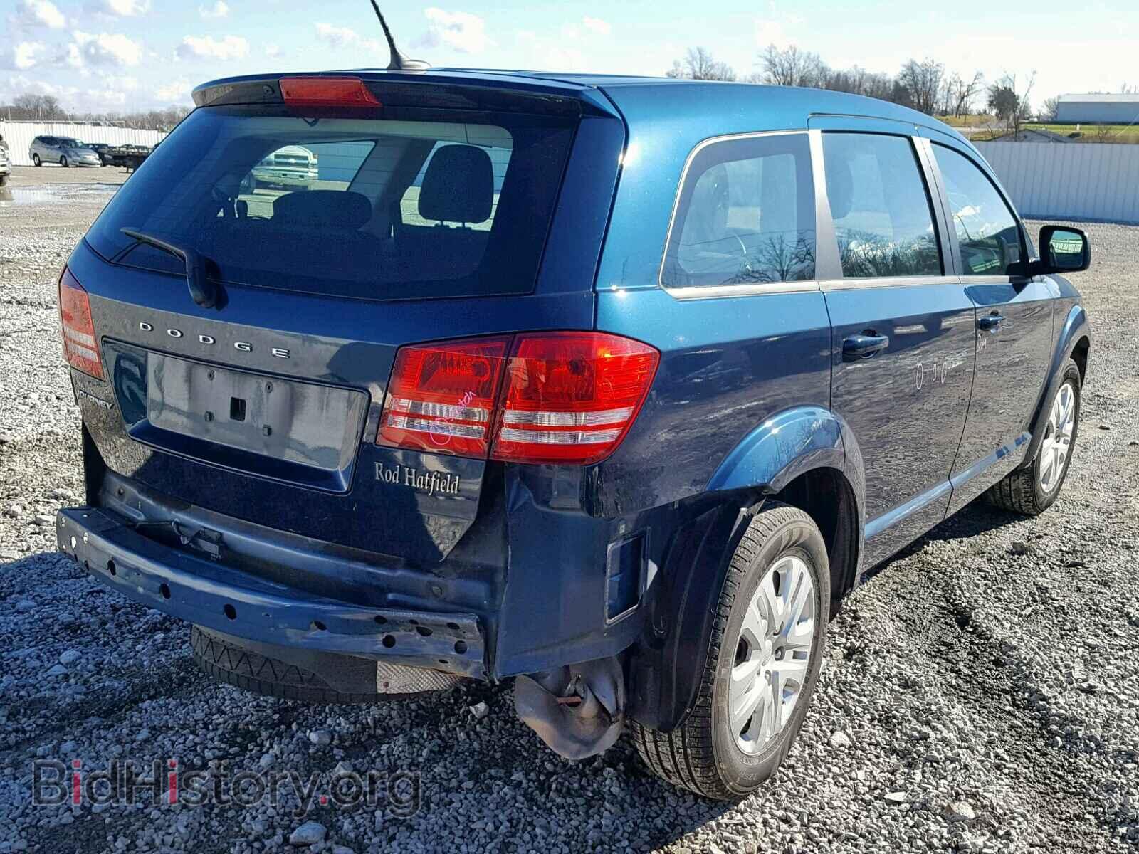 2014 DODGE JOURNEY SE - VIN: 3C4PDCAB8ET238497 - Фото 4