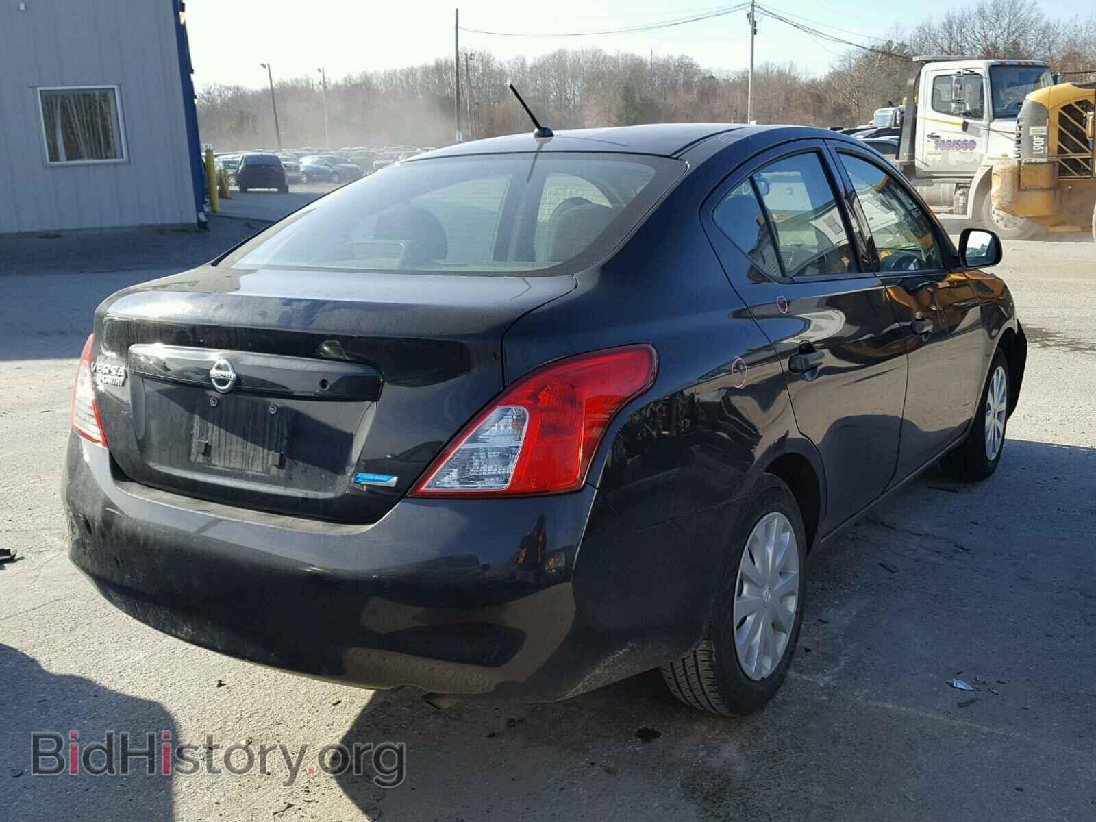 2012 NISSAN VERSA - VIN: 3N1CN7AP2CL831254 - Фото 4