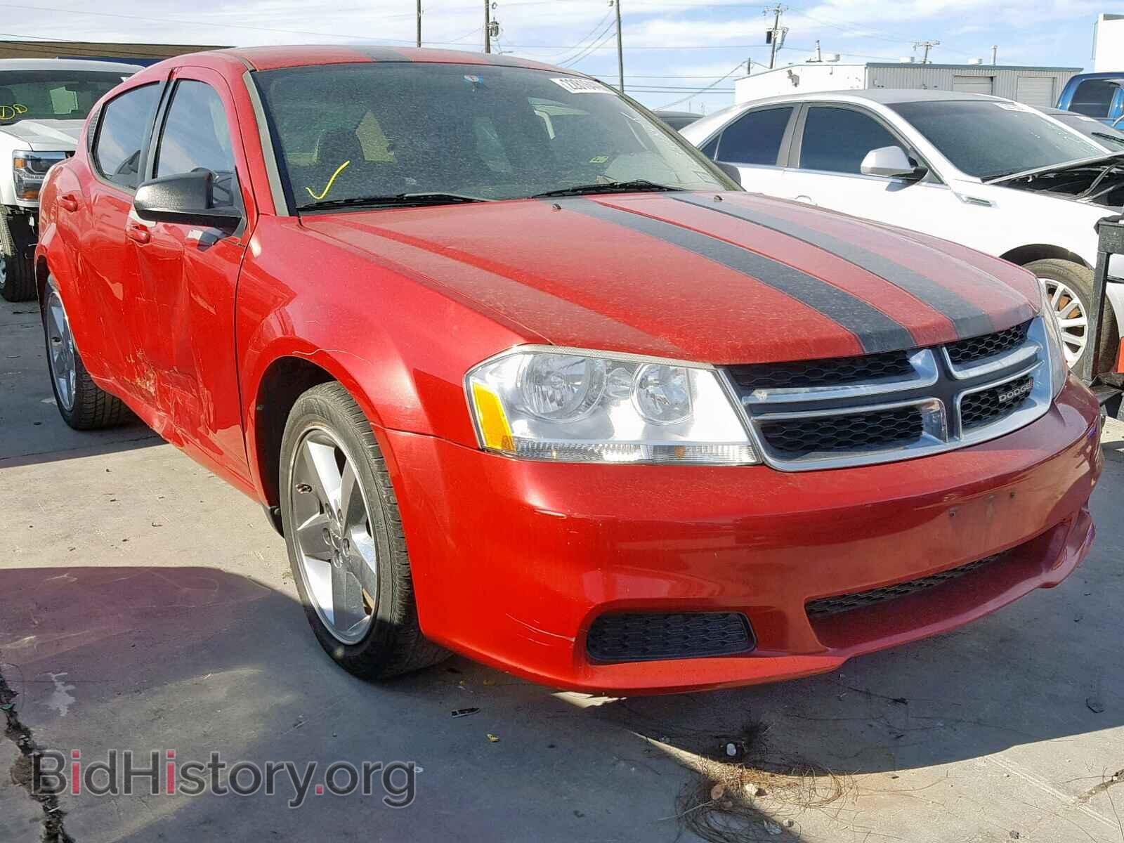 Photo 1C3CDZAB4DN615590 - DODGE AVENGER 2013