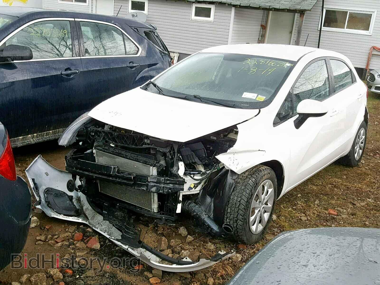 2012 KIA RIO - VIN: KNADN5A32C6011623 - Фото 2