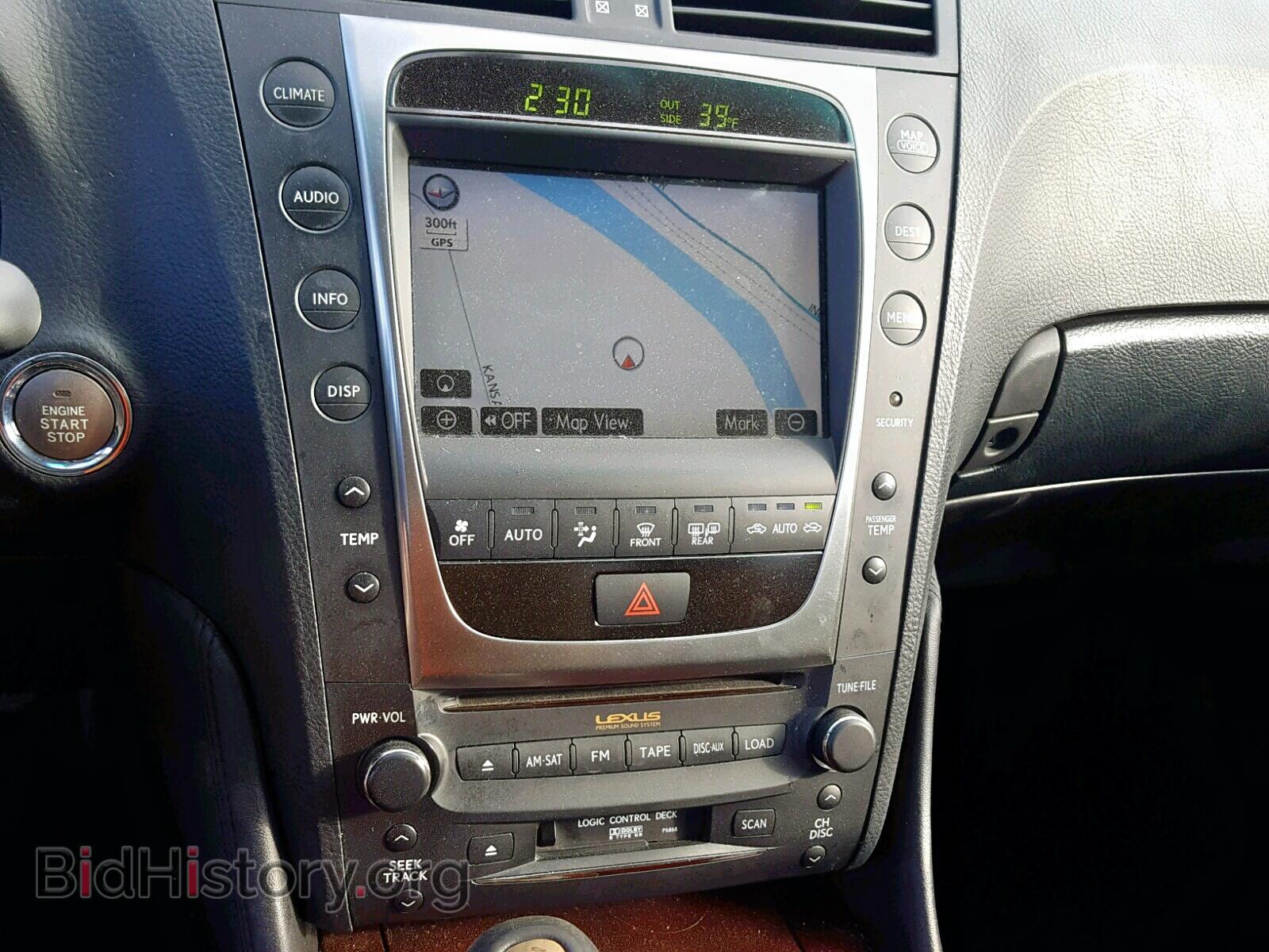 2008 LEXUS GS350 - VIN: JTHCE96SX80017586 - Фото 9