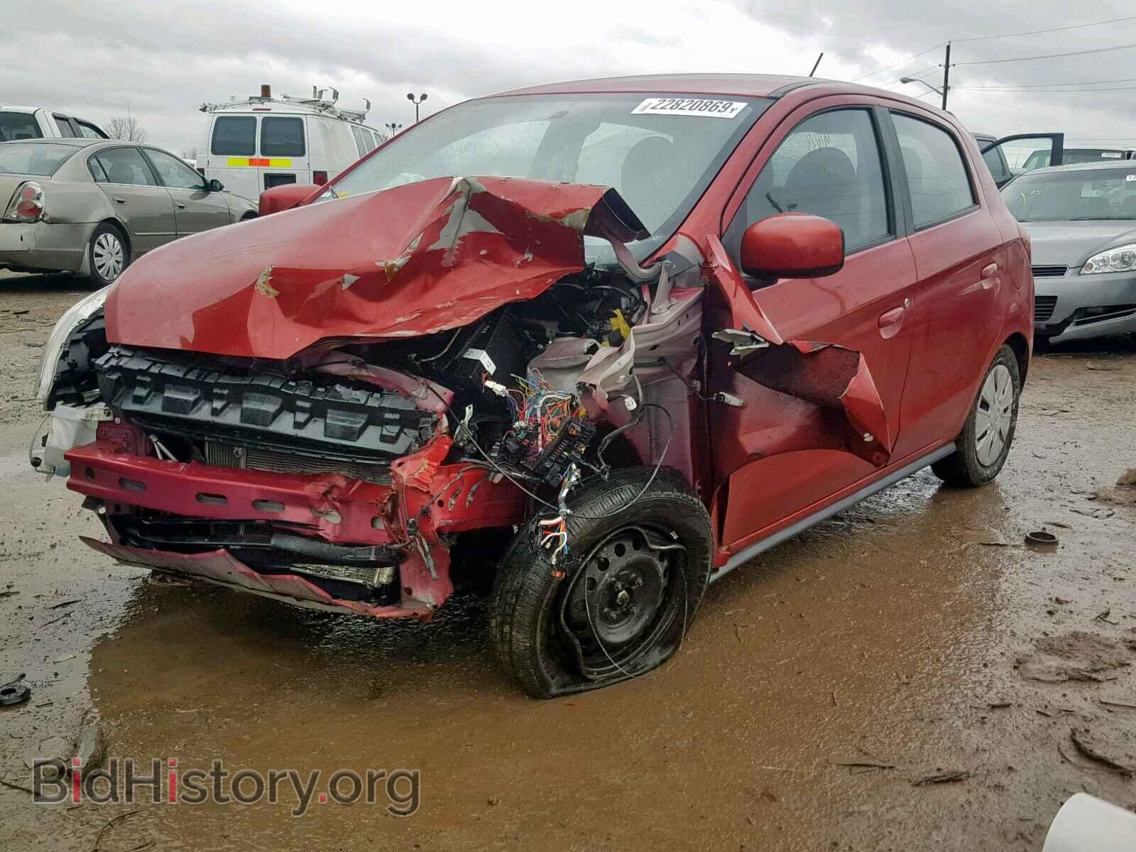 2015 MITSUBISHI MIRAGE - VIN: ML32A3HJ4FH043225 - Фото 2