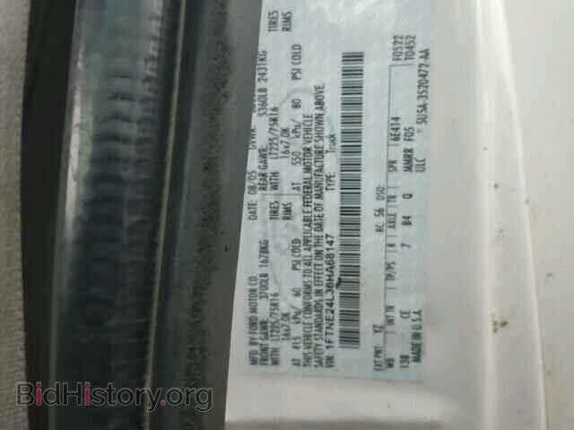 2006 FORD ECONOLINE - VIN: 1FTNE24L36HA68147 - Фото 10
