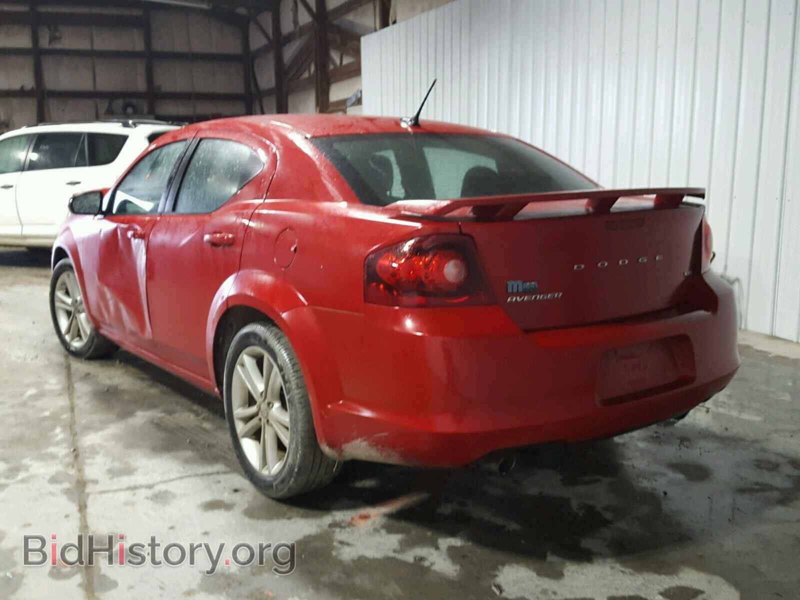 2012 DODGE AVENGER - VIN: 1C3CDZEG8CN329861 - Фото 3