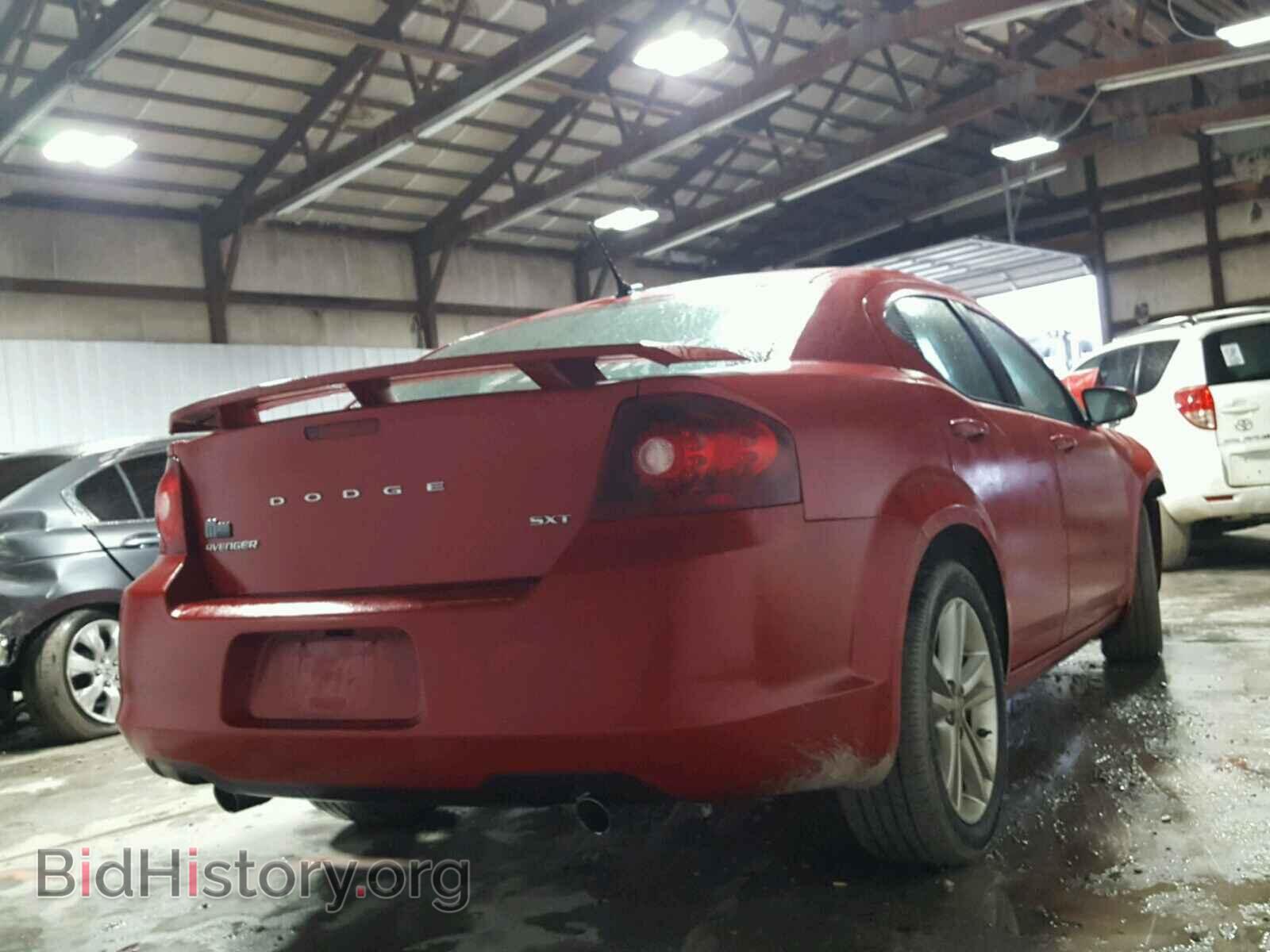 2012 DODGE AVENGER - VIN: 1C3CDZEG8CN329861 - Фото 4