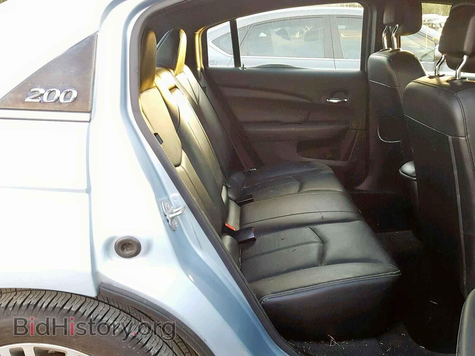 2012 CHRYSLER 200 - VIN: 1C3CCBCB5CN257955 - Фото 6