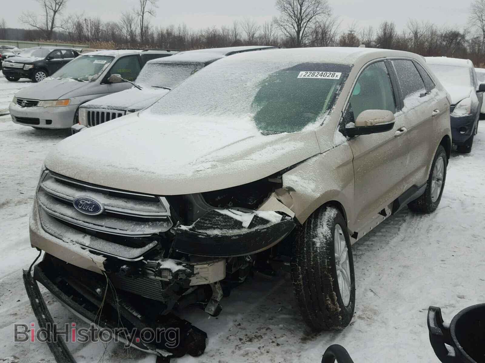 2017 FORD EDGE - VIN: 2FMPK4J92HBC54005 - Фото 2