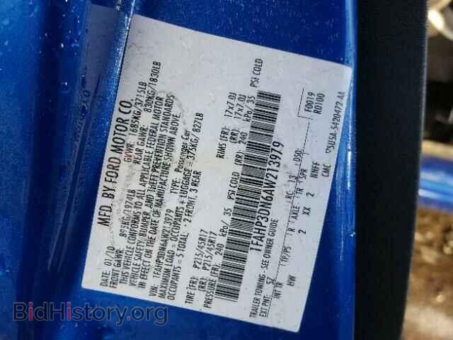 2010 FORD FOCUS - VIN: 1FAHP3DN6AW213979 - Photo 10