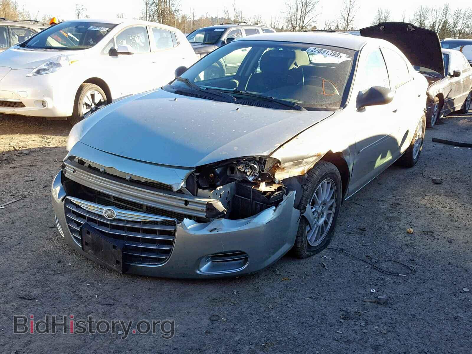 2005 CHRYSLER SEBRING - VIN: 1C3EL56R15N655105 - Фото 2