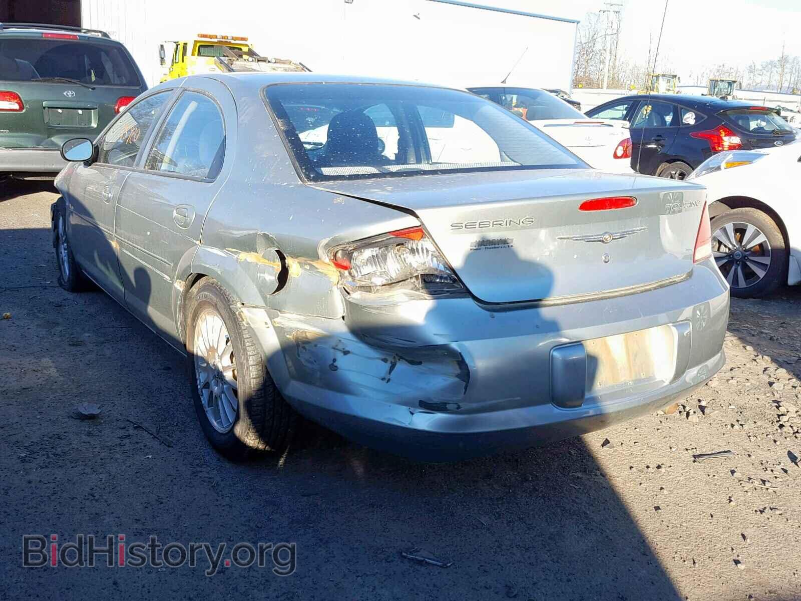 2005 CHRYSLER SEBRING - VIN: 1C3EL56R15N655105 - Фото 3