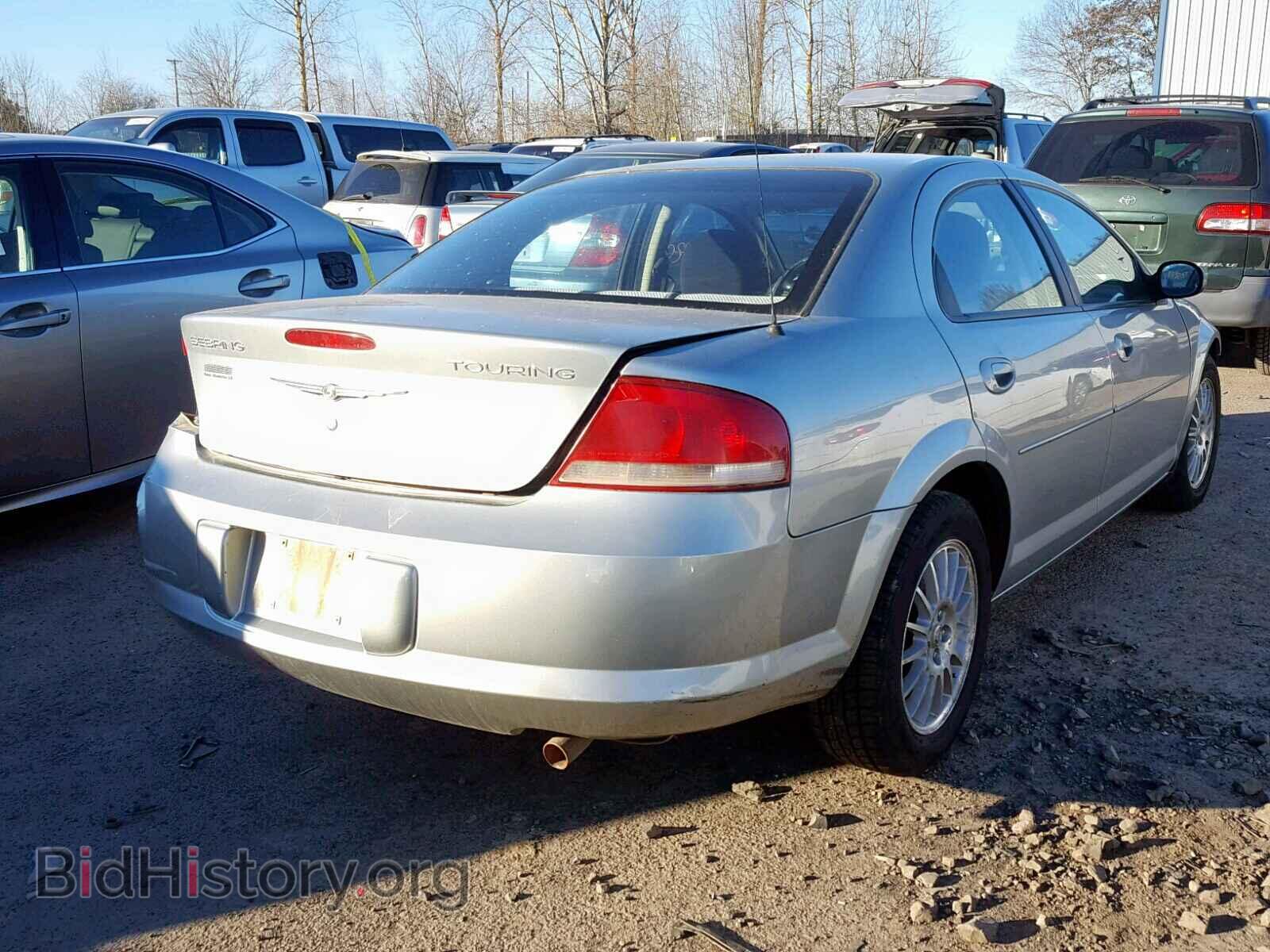 2005 CHRYSLER SEBRING - VIN: 1C3EL56R15N655105 - Фото 4
