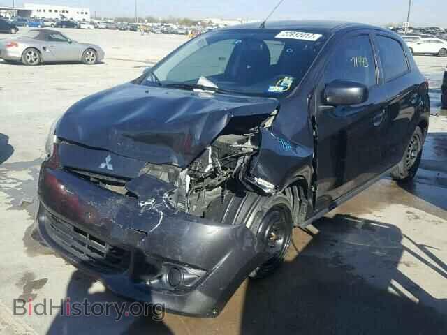 2014 MITSUBISHI MIRAGE - VIN: ML32A3HJ5EH018431 - Фото 2