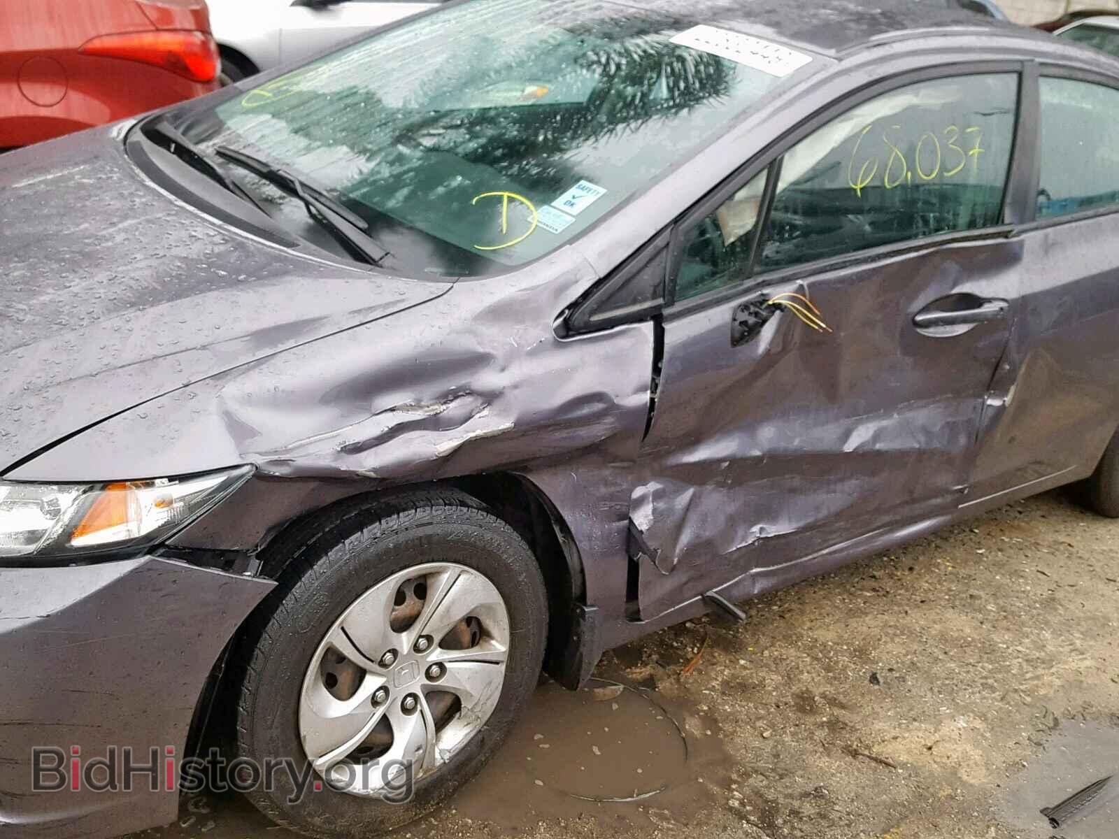 2014 HONDA CIVIC LX - VIN: 19XFB2F53EE258532 - Фото 9