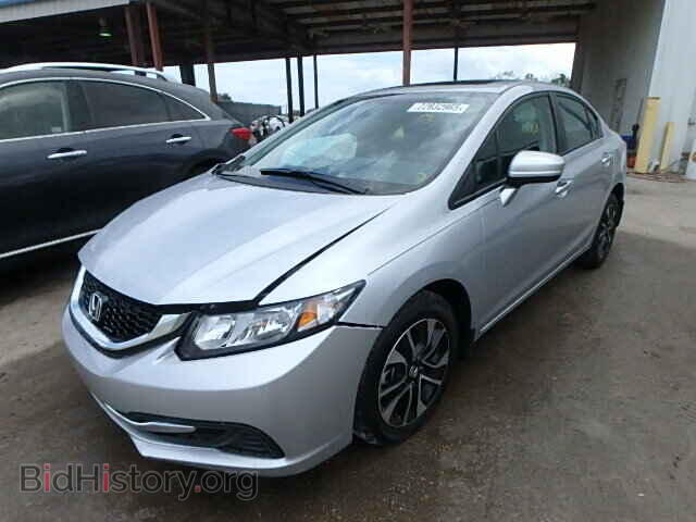 2014 HONDA CIVIC - VIN: 2HGFB2F81EH549630 - Фото 2