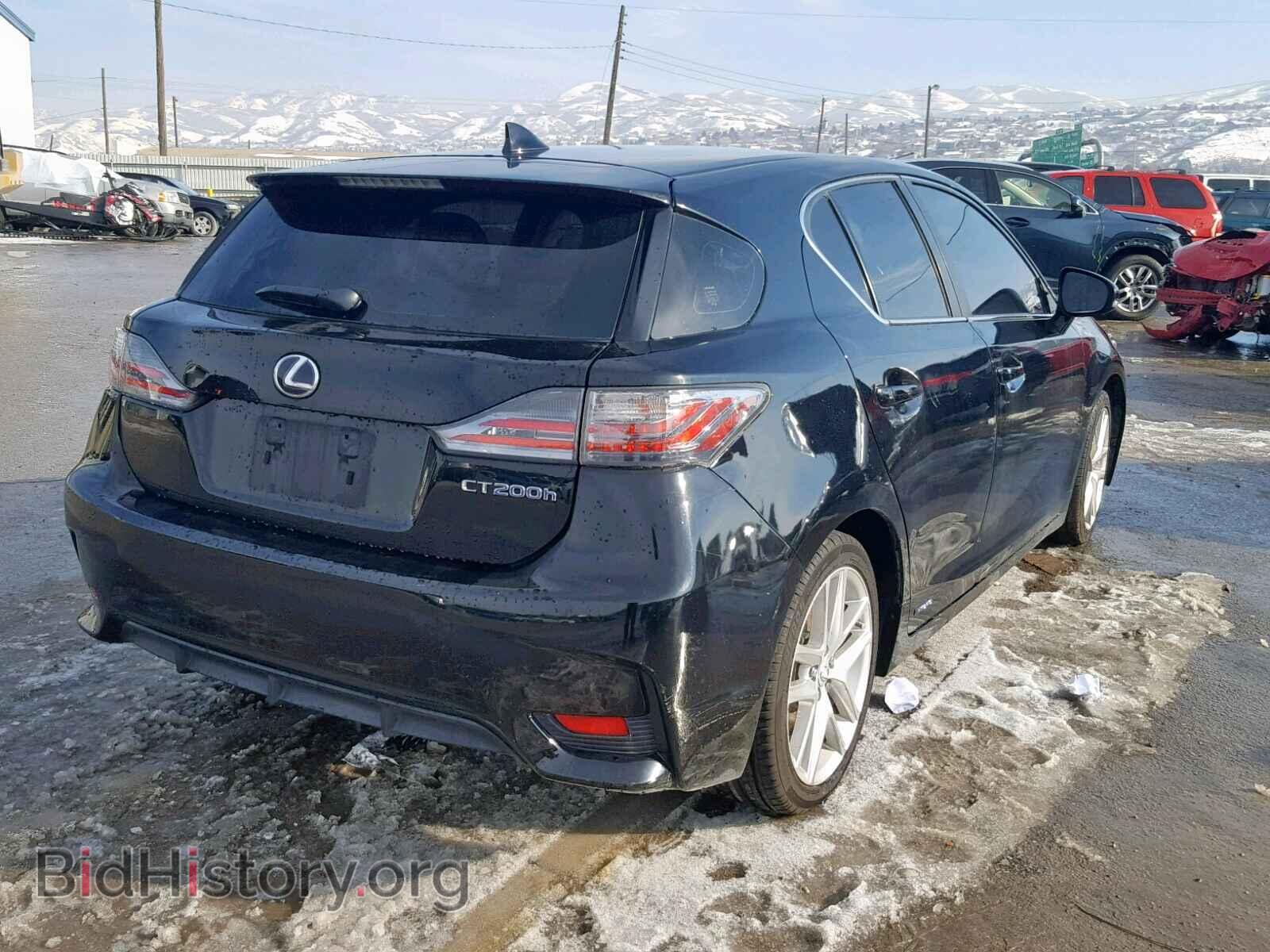 2015 LEXUS CT 200 - VIN: JTHKD5BH0F2233109 - Фото 4