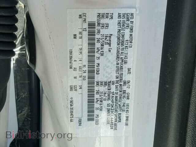 2012 FORD FOCUS - VIN: 1FAHP3K23CL444528 - Photo 10