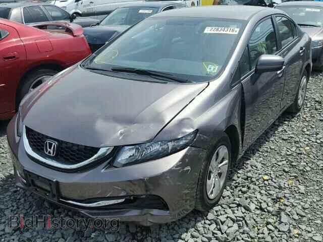 2014 HONDA CIVIC - VIN: 19XFB2F57EE246206 - Фото 2