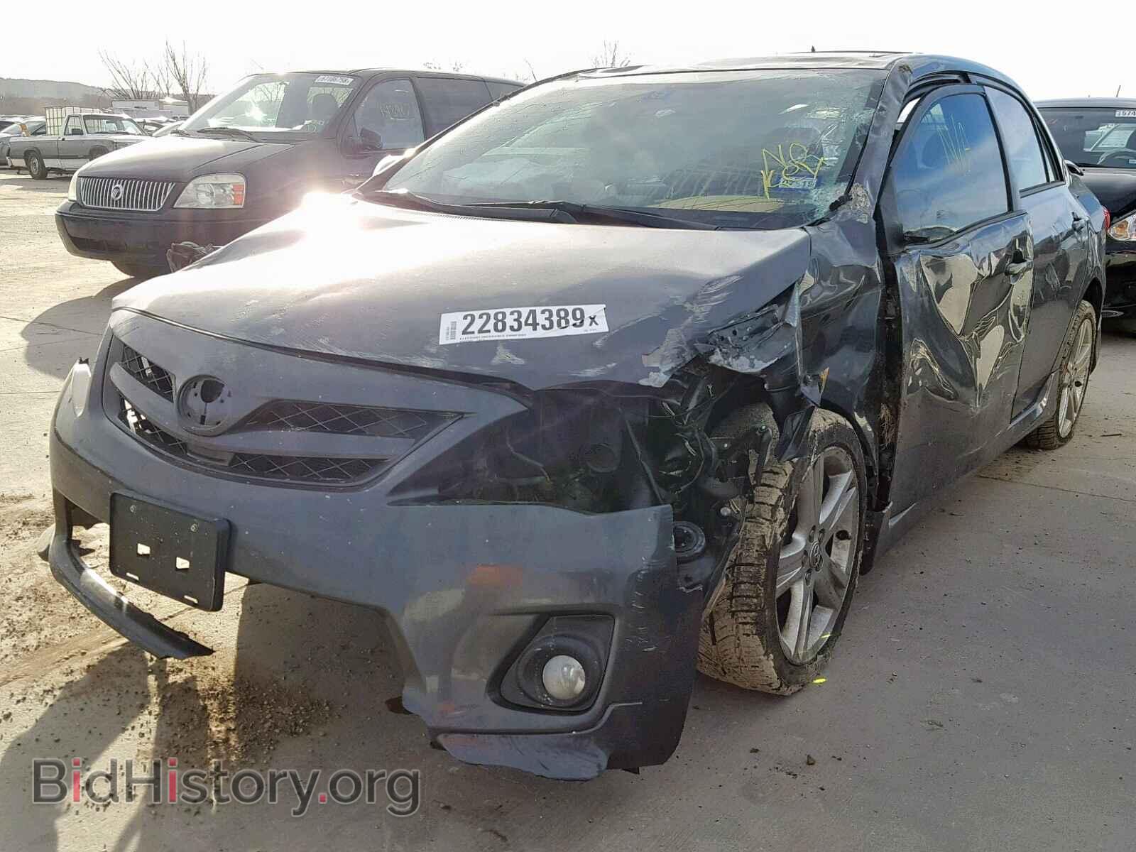 2013 TOYOTA COROLLA BA - VIN: 5YFBU4EE1DP211678 - Фото 2