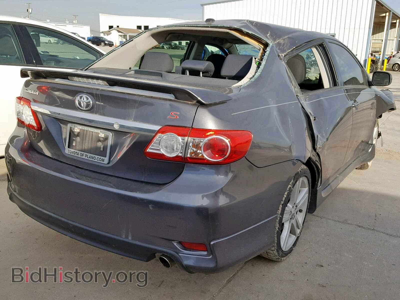 2013 TOYOTA COROLLA BA - VIN: 5YFBU4EE1DP211678 - Фото 4