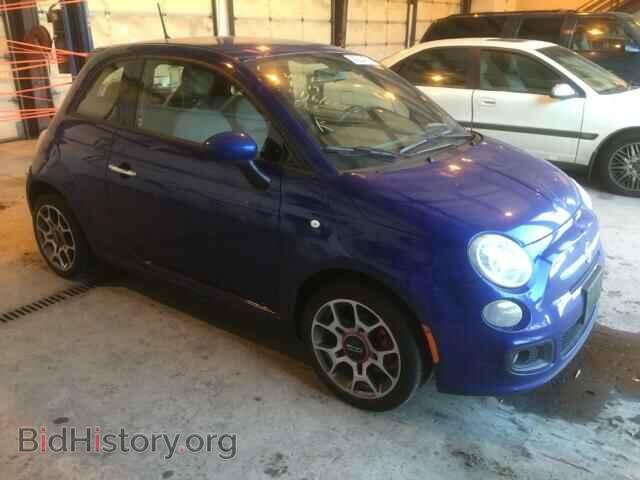 Фотография 3C3CFFBR0DT750182 - FIAT 500 2013