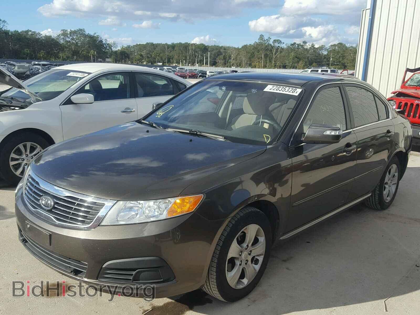 2009 KIA OPTIMA - VIN: KNAGE228395297745 - Фото 2