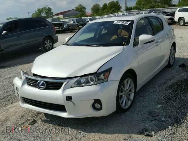 2012 LEXUS CT 200 - VIN: JTHKD5BH8C2067143 - Фото 2