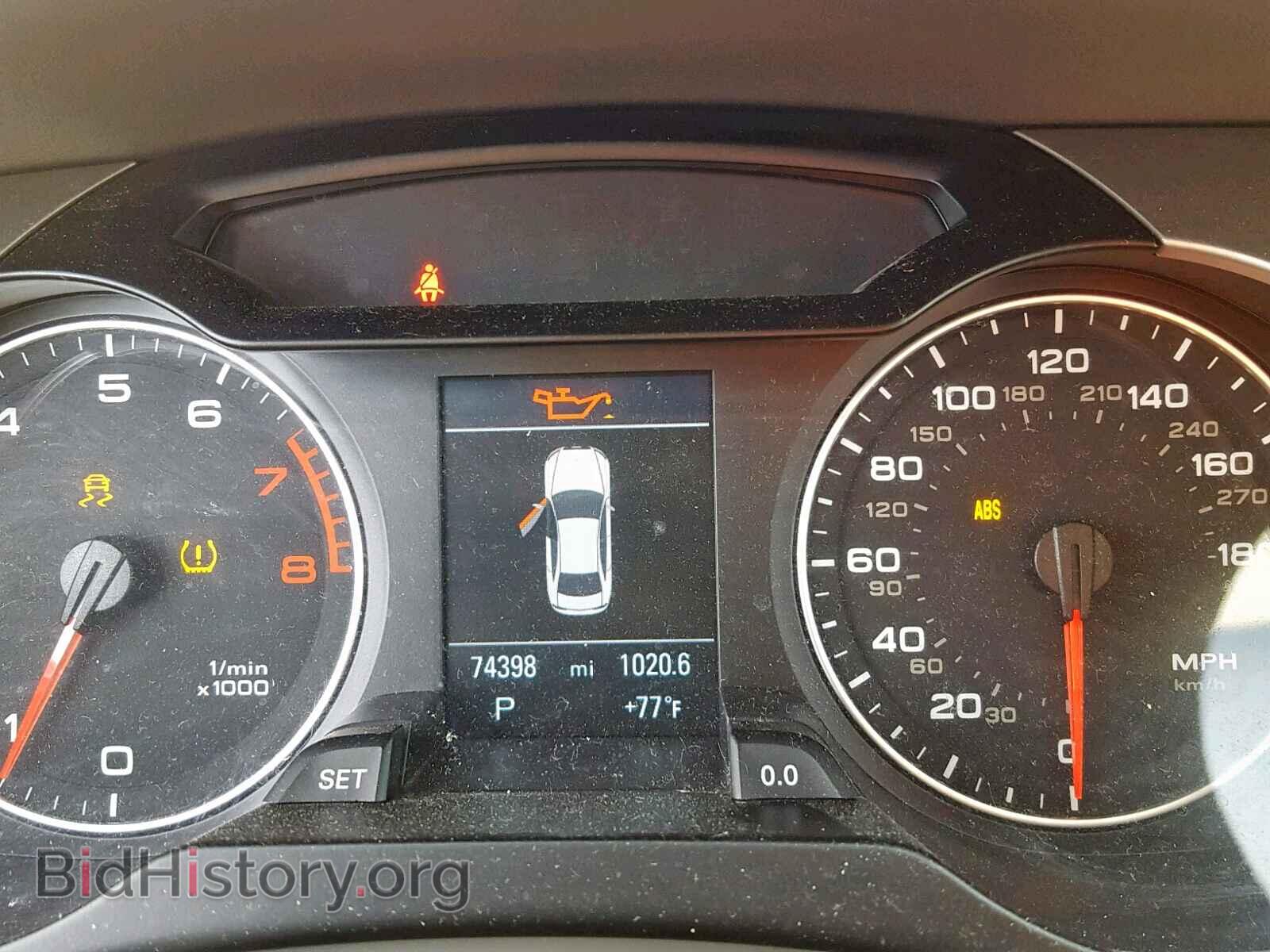 2012 AUDI A4 - VIN: WAUFFAFL3CA115249 - Фото 8