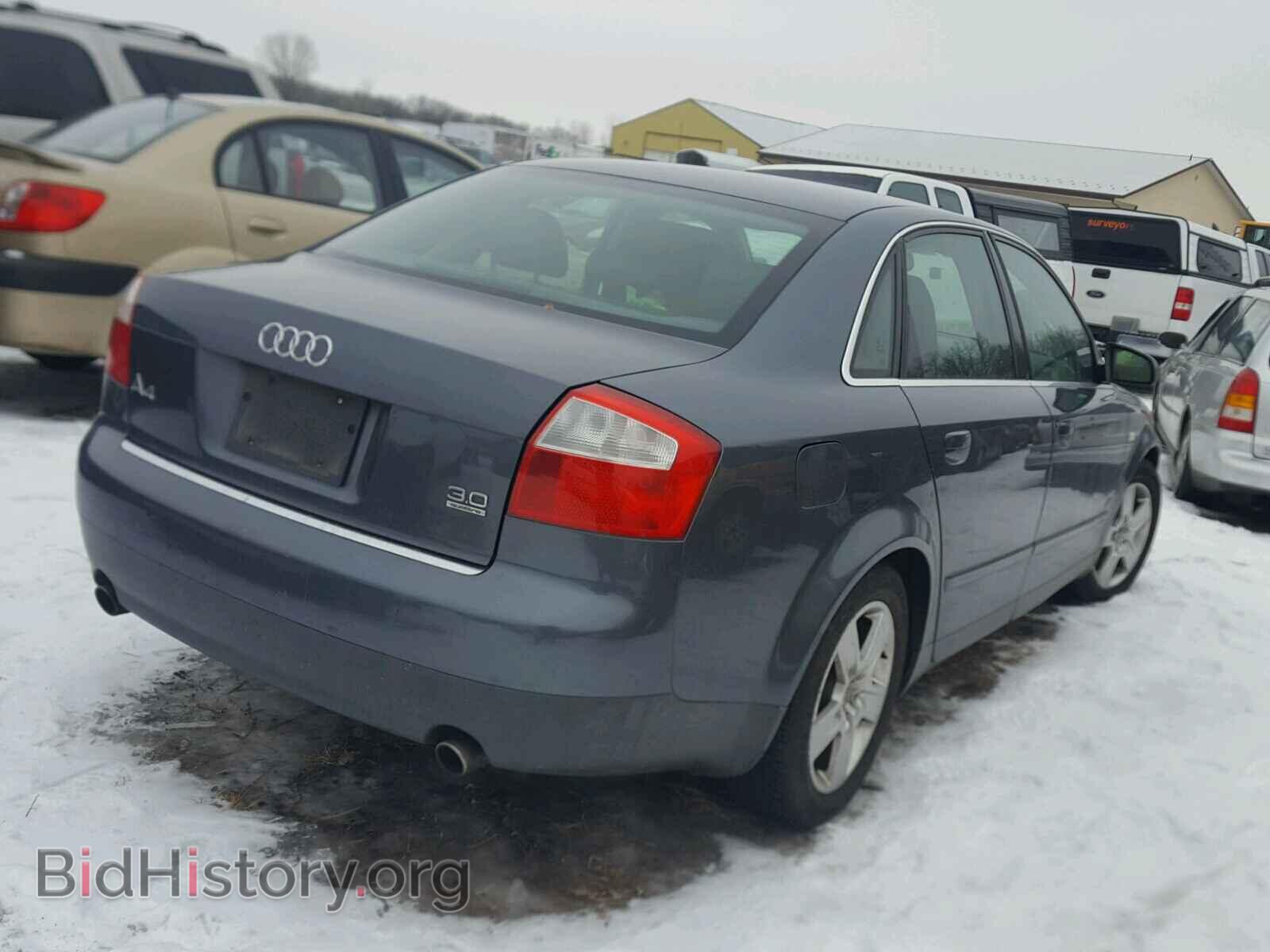 2002 AUDI A4 - VIN: WAULT68E32A231525 - Photo 4