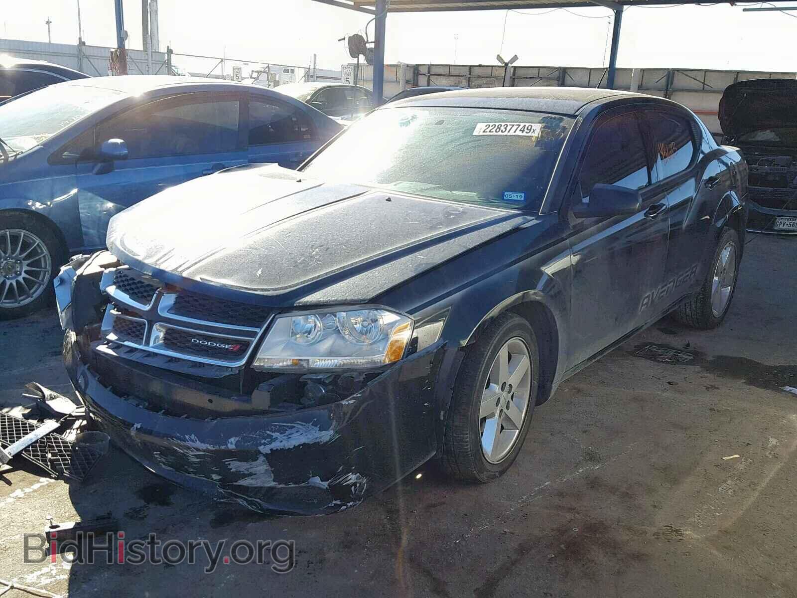2014 DODGE AVENGER - VIN: 1C3CDZAB4EN109484 - Фото 2