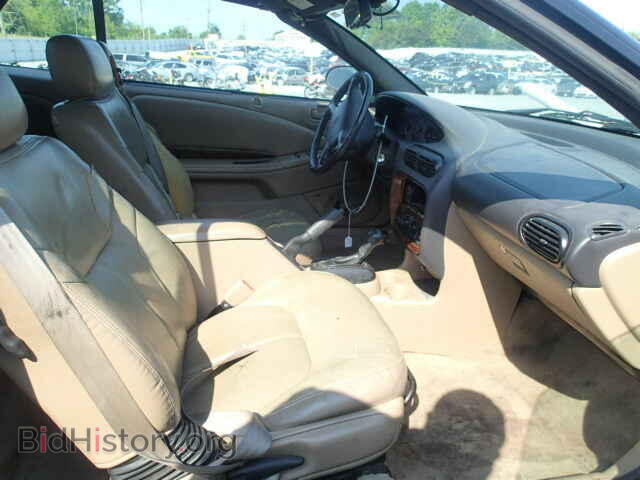 1999 CHRYSLER SEBRING - VIN: 3C3EL55H6XT538101 - Фото 5
