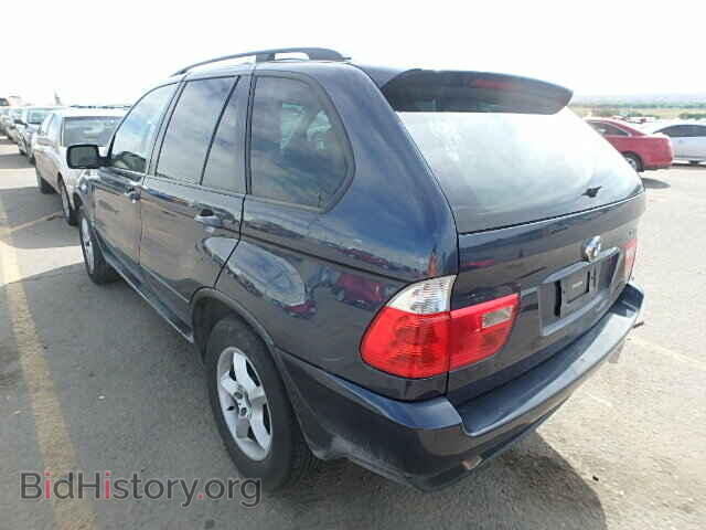 2005 BMW X5 - VIN: 5UXFA13585LY20285 - Фото 3