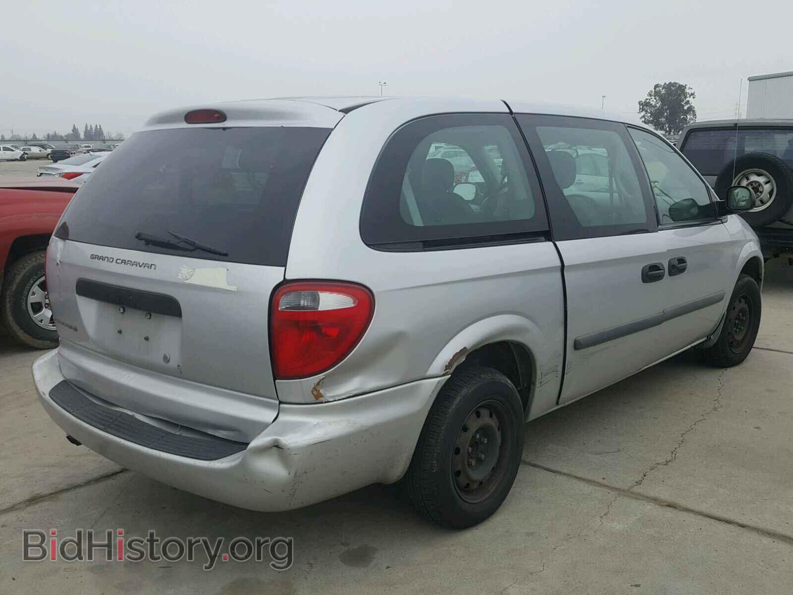 2007 DODGE CARAVAN - VIN: 1D4GP24R77B102220 - Фото 4