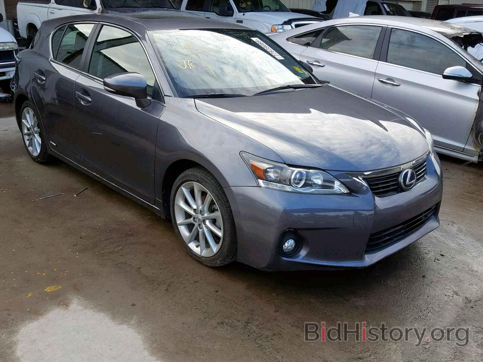 Photo JTHKD5BH7C2063357 - LEXUS CT 200 2012