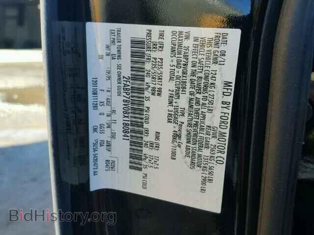2011 FORD CROWN VIC - VIN: 2FABP7BV0BX180841 - Фото 10