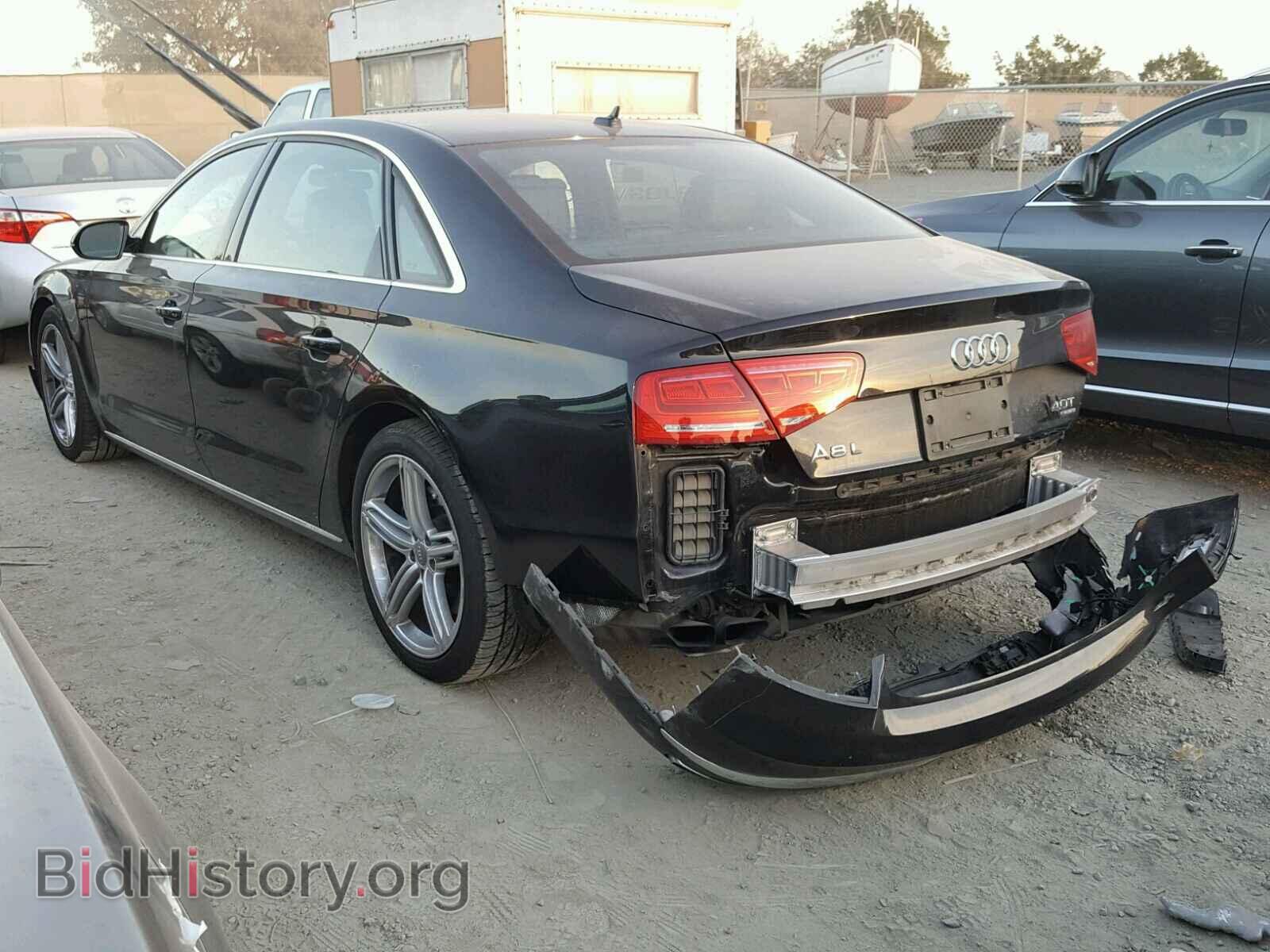 2013 AUDI A8 - VIN: WAUR2AFD3DN032464 - Фото 3