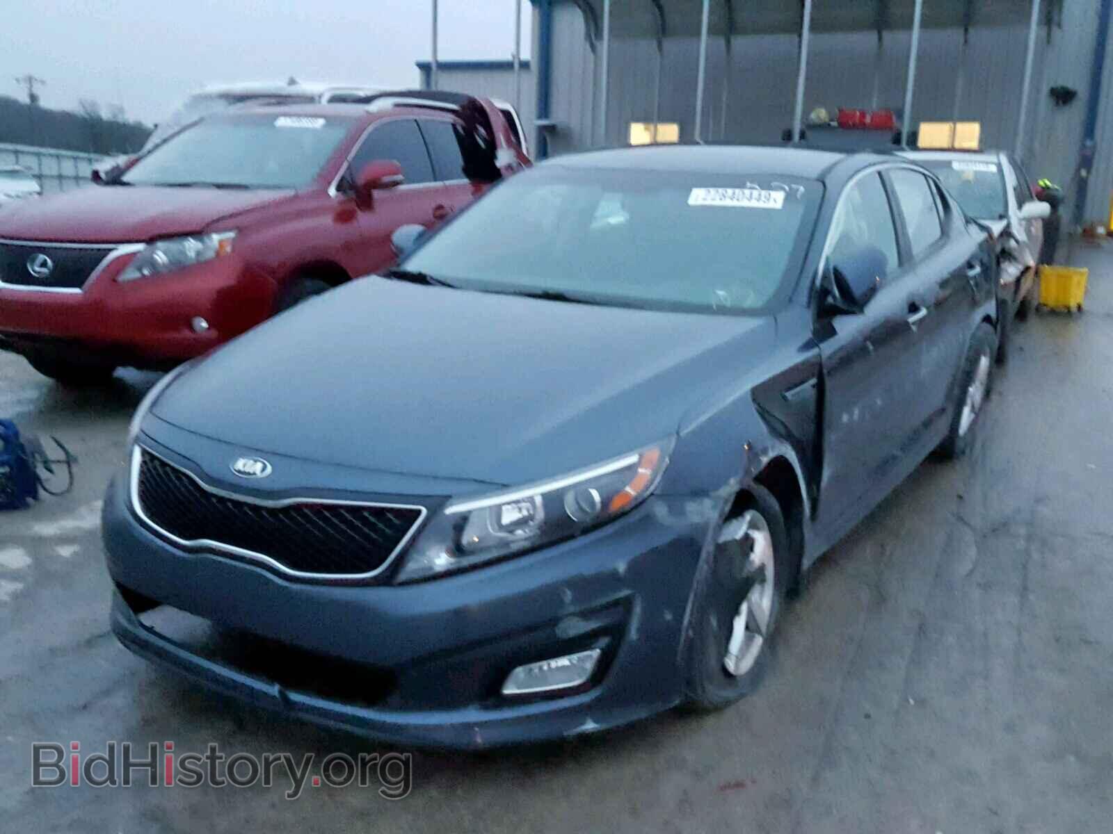 2015 KIA OPTIMA - VIN: KNAGM4A70F5600435 - Фото 2