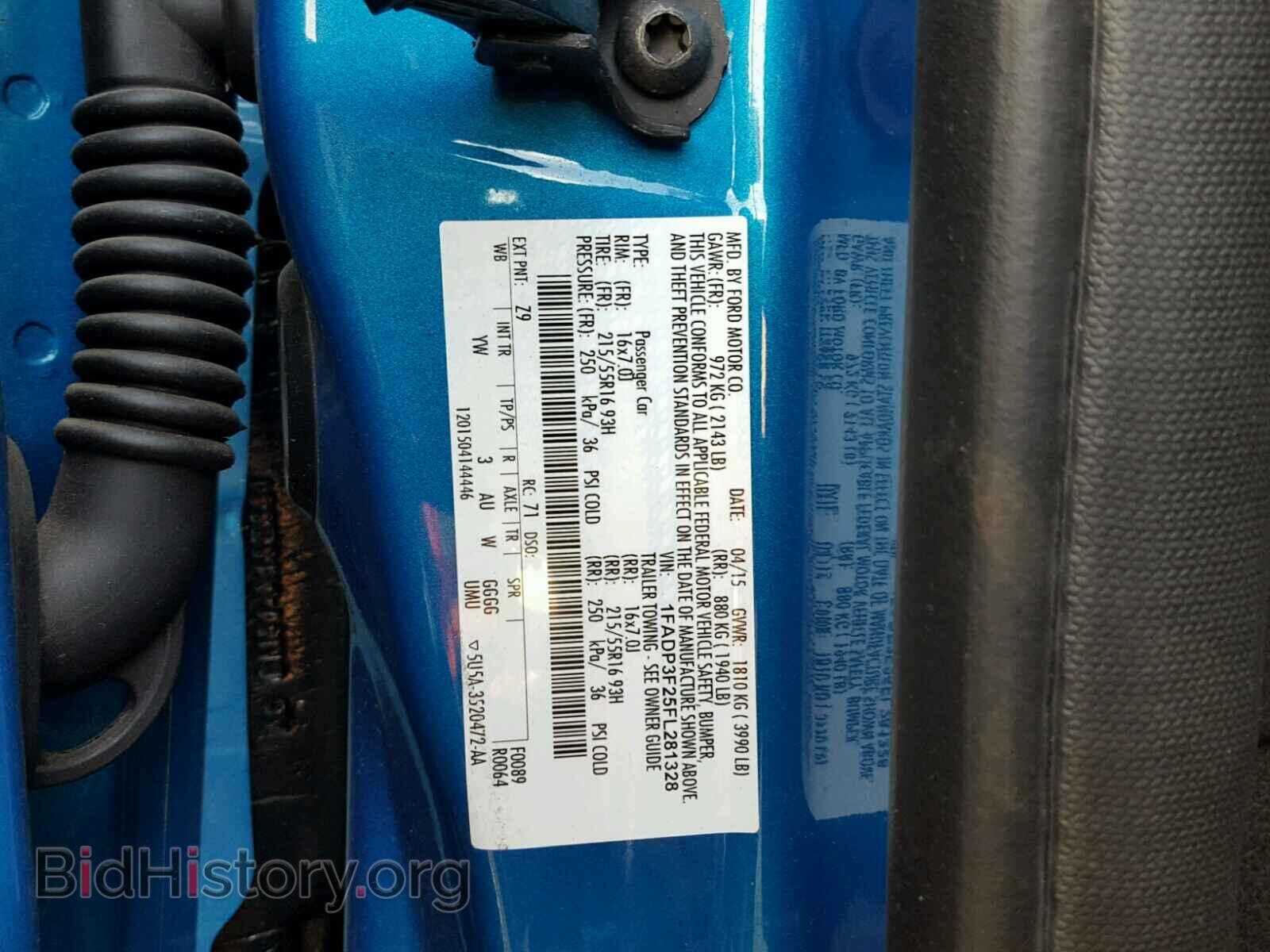 2015 FORD FOCUS - VIN: 1FADP3F25FL281328 - Фото 10