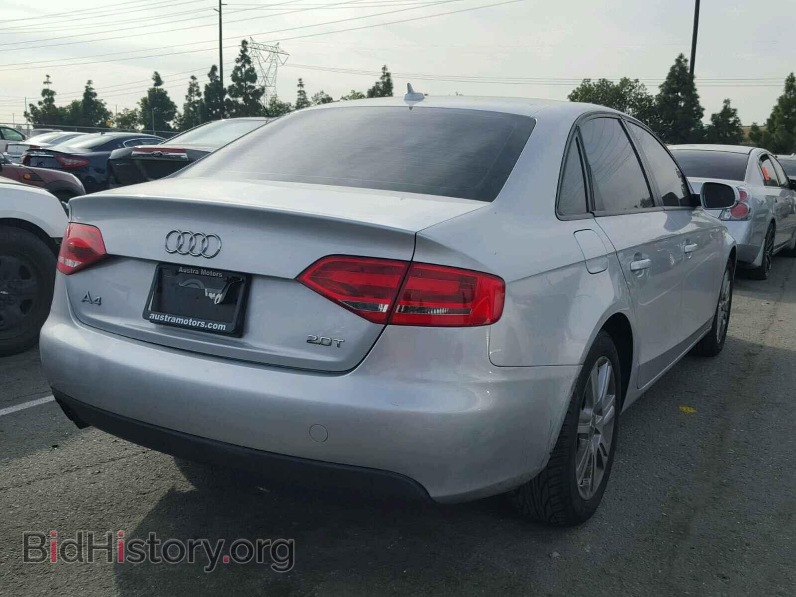 2010 AUDI A4 - VIN: WAUAFAFL9AN030187 - Фото 4